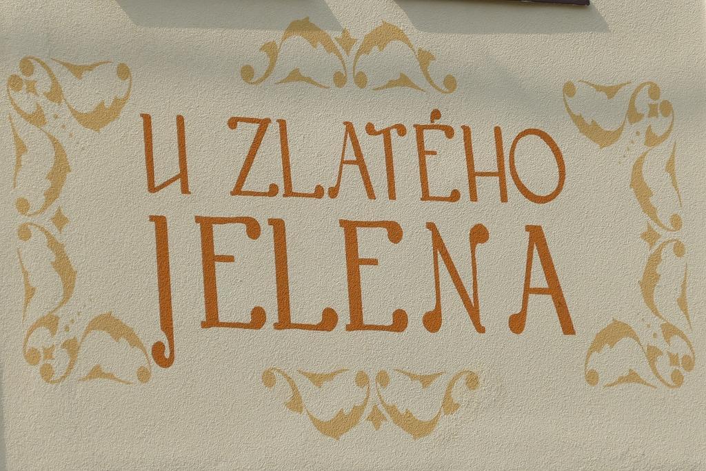 Guest House U Zlateho Jelena Žinkovy 外观 照片